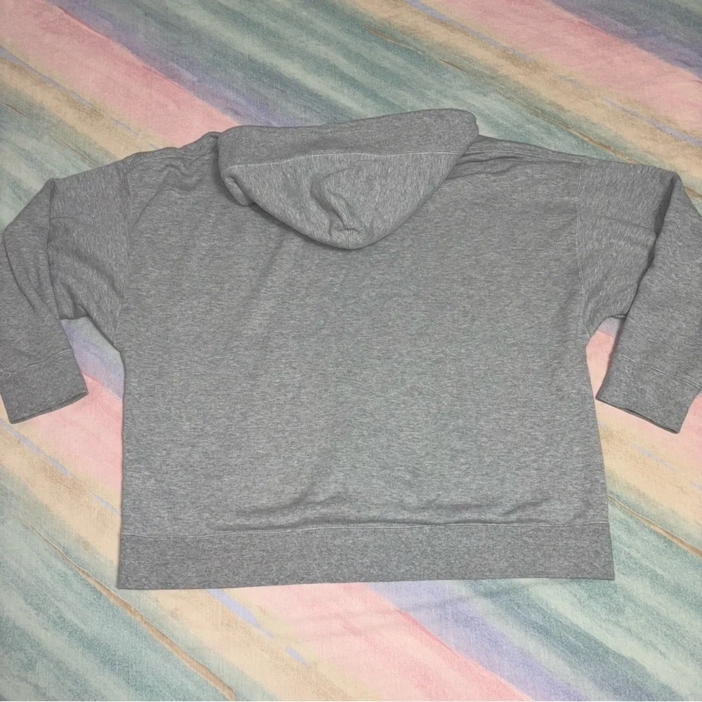 Nike Tennis Nike Court Logo Gray 100% Cotton Men’s Hoodie size 2XL